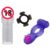 KIT Anel Peniano Pérola + Capa Peniana + Anel Peniano Simples Retard SEX SHOP