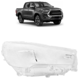 Lente Farol Dianteiro Hilux Srx 2021 2022 2023 2 Ressaltos