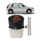Botão Pisca Alerta Chave Seta Palio 2008 Até 2015 ( Preto )