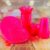 Kit Festa 50 PESSOAS DESCARTAVEIS ROSA NEON GARFO + PRATO + COPO