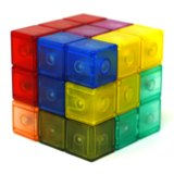 Blocos Magnéticos De Montar – Cubo Criativo 7 Peças Com Ímã