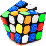 Cubo Mágico Para Cegos 3x3x3 Profissional Braile Blind Touch