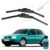 Palheta Limpador de Parabrisa Volkswagen Golf G4 ano 99 a 06 Universal