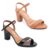 Kit 2 Sandalia Vizzano Feminina Salto Medio Grosso Original