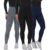 Kit 3 Leggings Inverno Lisas Cintura Alta Peluciada