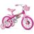 Bicicleta Infantil Aro 12 Freio Tambor 1 Marcha Cestinha Nathor C/ Rodinha Menina de 90cm a 1m