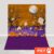 Fundo Fotográfico Pet Halloween Cenário Fantasmas Painel Em Tecido Sublimado 1,20×1,70m – PET-78