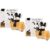 Kit Com 2 Perfumes Paris Elysees La Petite Fleur Blanche 100ml