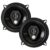Kit Par Alto Falante Bomber 5 Polegadas Bbr 120w Rms 4 Ohms