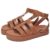 Papete Slide Feminina Caramelo Com Fivela Original Dubuy Luna 2068DB