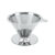 Filtro De Café Coador Inox 304 Grande Reutilizável Pour Over-envio imediato