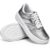 Tênis Feminino Lumiss Flatform Blogueira Casual Confortável Metalizado Prata