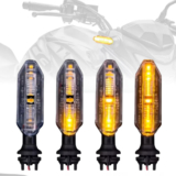 Kit C/ Pisca Led Seta Honda Cb250f Twister 2019 Fan Titan Sequencial