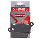 Pastilha de Freio Traseira Xre 300 Sem Abs 2009 A 2018 Diafrag (Orgânica)