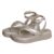 Sandália Flat Dourada Infantil Feminina Plataforma Kidstep