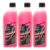 Kit Aditivo Radiador Paraflu 3 Litros Orgânico Rosa Long Life Pronto para uso 103004