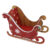 Decoração Miniatura de Trenó do Papai Noel MDF