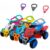 Carrinho de Passeio Infantil Quadriciclo com Pedal Haste para Empurrar Motoca Andador Bebe Criança