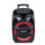 Caixa de Som Amplificada Amvox 480 Viper II Alto Falante 12 Polegadas 480W Bluetooth Bivolt