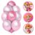 25~125 BALAO SKYE LATEX REDONDO 9 pol. SKYE PATRULHA CANINA  ROSA  REGINA