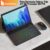 Bettdow tablet caso para Samsung galaxy tab A810.5 inch  S9 11inch caso teclado para samsung tab caso arco-íris teclado