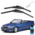 Limpador de Parabrisa BMW Serie 3 Cabrio E36 ano 93 a 99 Universal