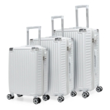 Kit 3 Malas Viagem Grande Bordo Resistente Rodas 360 Abs