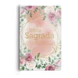 Bíblia Sagrada RC Letra Grande | Dicionário e Concordância – Rosas Blush