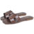 Rasteira Feminina Chinela Detalhes Marrom Lisa Original Dubuy 2080DB
