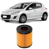 Filtro Óleo Peugeot 308 1.6 2.0 2012 A 2018 Tecfil PEL108
