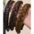 Tiara de trança que imita cabelo