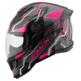 Capacete Pro Tork Stealth Hawk Moto Moderno E Brilhante