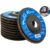 Kit 10 Disco Flap 115 X 22mm Esmerilhadeira Desbaste Para Aço Inox Alumínio Metais Ferrosos Bramix