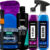 Kit Rejuvex Restaurador V-Floc Shampoo Cera Blend Spray Pneu Pretinho Vonixx