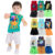 Kit 6 Peças de Conjunto Regata para Bebê Meninos – 3 Regatas e 3 Bermudas, Tamanhos Disponíveis de 1 a 10