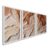 QUADRO DECORATIVO TRIPTICO ABSTRATO GEOMÉTRICO FORMAS PARA SALA, QUARTO, ESCRITÓRIO 60×90
