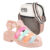 Kit Sandália Infantil Menina Papete Super Confortável Antiderrapante Emborrachada Com Bag Ombro Transversal Promoção