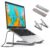 Hub 7 Em 1 + Suporte Notebook Dapon Docking Station 4k@30hz