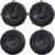 Kit 4 Alto Falantes Coaxiais 6  e 5  Bomber Original Montadoras – 200 Watts Rms