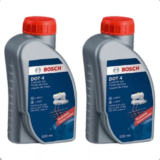 Kit 2 Fluído Freio Reservatório Bosch Dot 4 500ml Original