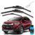 Limpador de Parabrisa Honda WRV ano 17 a 20 Universal Dianteira e Traseira