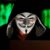 Máscara de Halloween Assustadora Hacker Anonymous V de Vingança Mascara Susto Fantasia Pânico