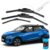 Palheta Limpador de Parabrisa Nissan Kicks ano 16 a  Hybrid Dianteira e Traseira