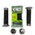 Manopla Moto Custom Cromada Universal Águia Pitbull Gvs Par