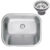 Tanque De Encaixe Com Válvula Aço Inox Acetinado 50X40X23cm 30L Grande Pia Cozinha Tramontina