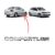 Emblema letreiro COMFORTLINE – 2008 a 2020 – Fox Polo Jeta Gol Voyage