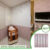 Kit 4m² Ripado BOLD Nude Rosê 30×30 – 44 peças | Anti-impacto | Autocolante