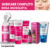 Kit Skincare Rosa Mosqueta Dermachem+Sérum Rosa Mosqueta+ Protetor Solar FPS 60 Sem Cor+Mousse Micelar Rosa Rhenuks