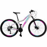 Bicicleta Aro 29 Cripto 24 Marchas Freio Disco c/Suspensão