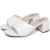 Tamanco Feminino Mule Bico Quadrado Branco Original Dubuy Sofi 302DB